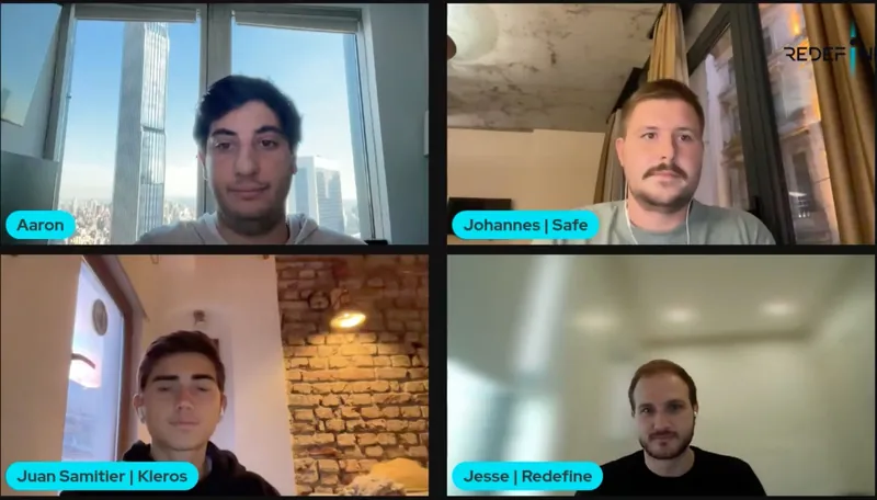 Live AMA with Aaron Leibowitz and speakers from Safe, Kleros and Redefine